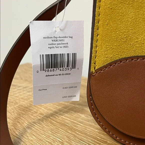 Kate Spade Nadine Patchwork Purse, Wallet, and Original Case - Picture 3 of 8